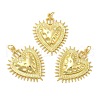 Rack Plating Brass Pendants KK-C030-23G-3