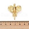Brass Adjustable Open Cuff Rings for Women RJEW-R032-02G-5