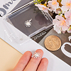 Beebeecraft 2Pcs 925 Sterling Silver Charms STER-BBC0006-96-3