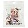 10Pcs Alloy Enamel Pendants ENAM-FS0001-82-6