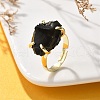 Natural Obsidian Finger Rings RJEW-B122-01G-03-2