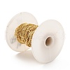 Rack Plating Brass Curb Chains KK-E015-03G-4