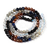 Natural Mixed Gemstone Beads Strands G-D080-A01-02-13-2