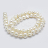 Natural Cultured Freshwater Pearl Beads Strands PEAR-K004-11A-2