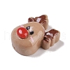 Opaque Christmas Theme Resin Cabochons RESI-H162-06M-2