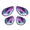 Epoxy Resin Pendants RESI-N045-04B-2