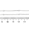 2.5MM Brass Ball Snake Chain Necklaces for Women Men KK-P302-03P-5