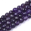 Natural Amethyst Beads Strands G-S345-8mm-010-1
