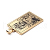 201 Stainless Steel Pendant STAS-B033-01G-07-3