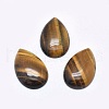 Natural Tiger Eye Cabochons G-P384-I01-1