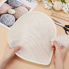 Linen Mini Hat Fascinator Base AJEW-WH0561-32E-3
