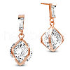 SHEGRACE Brass Stud Earrings JE804A-1