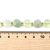 Natural New Jade Beads Strands G-B094-A34-01-5