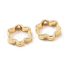 Rack Plating Brass Bead Frames KK-WH0084-02G-01-2