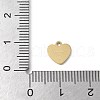 304 Stainless Steel Stamping Blank Tag Charms STAS-E501-02G-3