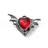 Gothic Rack Plating Alloy Pendants PALLOY-V002-15B-02-1