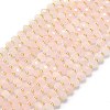 Natural Rose Quartz Beads Strands G-P573-A23-01-2