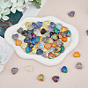 SUPERFINDINGS 100Pcs 10 Colors Electroplate Glass Beads Strands GLAA-FH0001-78-4