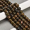 Natural Bumblebee Jasper Beads Strands G-G053-A01-03-2