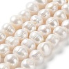 Natural Cultured Freshwater Pearl Beads Strands PEAR-E019-10-1