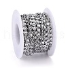 Tarnish Resistant 304 Stainless Steel Link Chains CHS-F011-06A-P-4