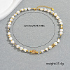 Elegant Natural Shell Nuggets Beaded Necklaces for Women ZE2381-5