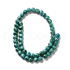 Synthetic Turquoise Dyed Beads Strands G-E594-24H-2