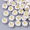 Plating Acrylic Beads X-PACR-R242-01N-1