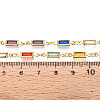 Brass Rectangle Link Chains CHC-N023-03E-G-3