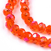 Electroplate Glass Beads Strands EGLA-A034-T1mm-L29-3