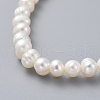 Natural Freshwater Pearl Beads Stretch Bracelets BJEW-JB04863-01-4