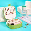 Square PU Leather & PP & Silicone Jewelry Set Box AJEW-TAC0014-13A-7
