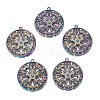 Rainbow Color Alloy Pendants PALLOY-N156-153-NR-1