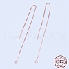 925 Sterling Silver Stud Earring Findings STER-E051-C-01RG-2