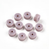 Opaque Solid Color Glass Beads X1-GLAA-N007-6x3mm-A02-1