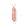 Natural Connector Charms PALLOY-JF01574-08-3