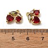 Brass Micro Pave Cubic Zirconia Pendants KK-P290-02A-G-1-3