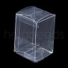 Rectangle Transparent Plastic PVC Box Gift Packaging CON-F013-01B-1