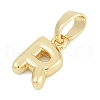 Brass Charms KK-G522-54R-G-2
