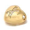 Rack Plating Brass Micro Pave Cubic Zirconia Pendants KK-I722-04G-X-2
