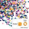 1800Pcs 15 Colors Glass Cylinder Beads SEED-YW0002-59-2