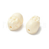 Natural Tagua Beads Jewelry Findings WOOD-V001-07-2