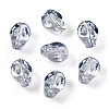 Electroplate Glass Beads Strands EGLA-T021-09G-3