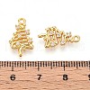 Brass Micro Pave Cubic Zirconia Pendants KK-N263-88G-3