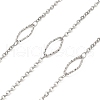 Tarnish Resistant Handmade 304 Stainless Steel Rhombus Link Chains CHS-G025-02P-1