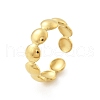 Round 304 Stainless Steel Open Cuff Rings RJEW-R014-02G-05-4