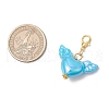 Heart & Wing Opaque Acrylic Pendant Decorations HJEW-JM03301-3