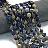 Natural Orange Sodalite Beads Strands G-C116-A152-01-1