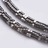 Electroplate Non-magnetic Synthetic Hematite Bead Strands G-K225-02D-2