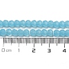 Imitation Jade Glass Beads Stands EGLA-A035-J4mm-D04-6